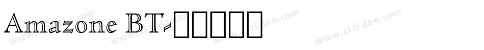 Amazone BT字体转换